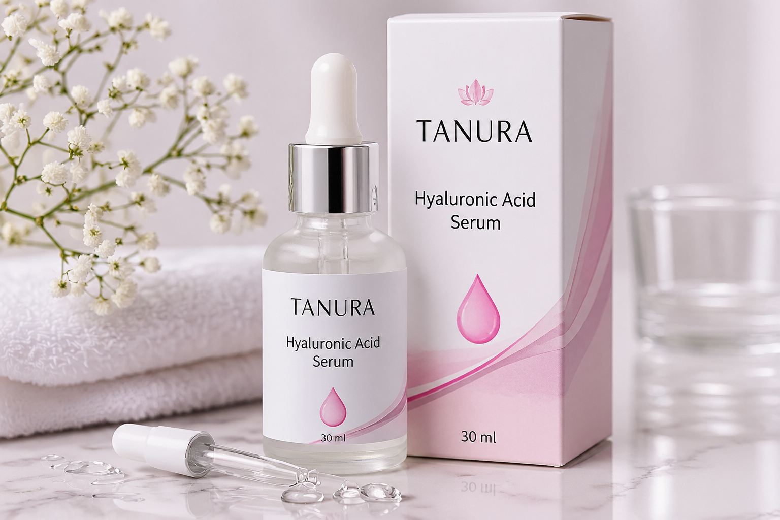 Tanura Hyaluronic Acid Serum – Hyaluronik Asit Serumu 30 ml